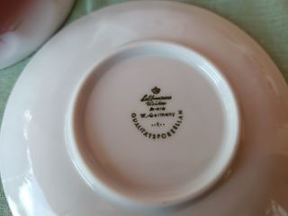 Lotto porcellane assortite con decoro floreale