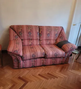 Sofá 2 plazas estampado