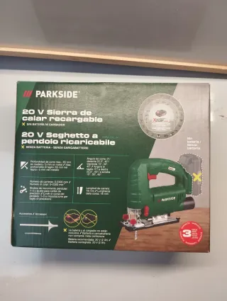 Parkside 20V Sierra de calar recargable