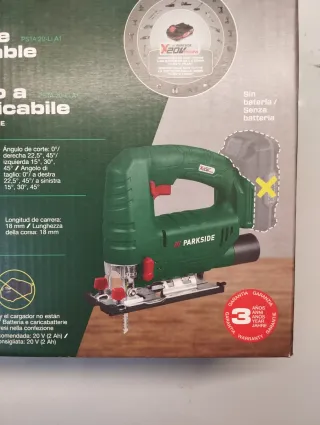 Parkside 20V Sierra de calar recargable