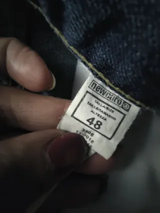 Vaqueros Hombre T48 Newcaro Azul