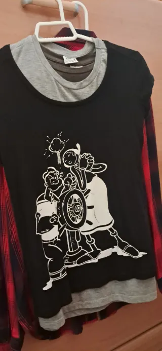 3 Camisetas Talla Única