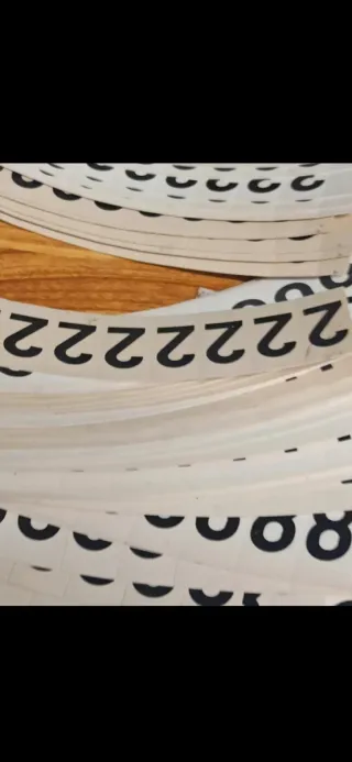 Lote números precios vintage