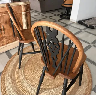 Conjunto 4 Sillas Windsor restauradas