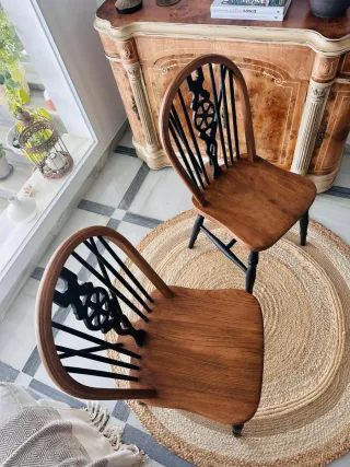 Conjunto 4 Sillas Windsor restauradas