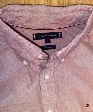 Camisa Tommy Hilfiger Rosa Hombre