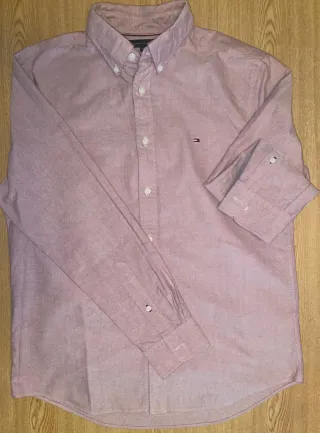 Camisa Tommy Hilfiger Rosa Hombre