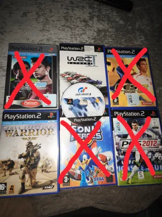 PlayStation 2 Juegos Varios. 5€ la unidad