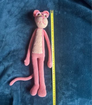 Muñeco Pantera Rosa Crochet