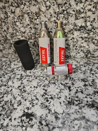 Bomba CO2 Zefal para Bicicleta