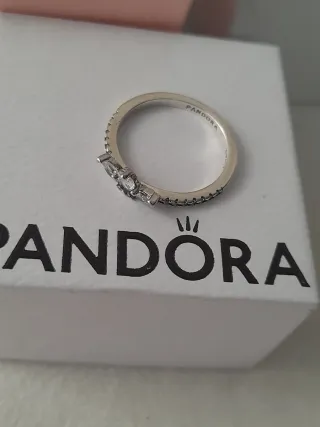Anillo Pandora Corona Plata