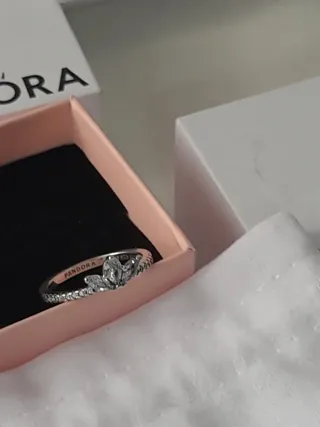 Anillo Pandora Corona Plata