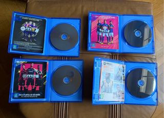 Pack Juegos FIFA 18, 19, 20, 22 PS4