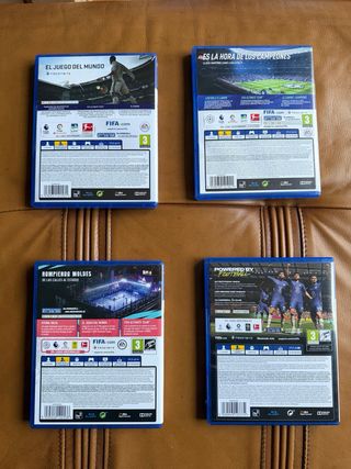 Pack Juegos FIFA 18, 19, 20, 22 PS4