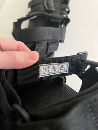 Sandalias Shaka Montañeras Negras