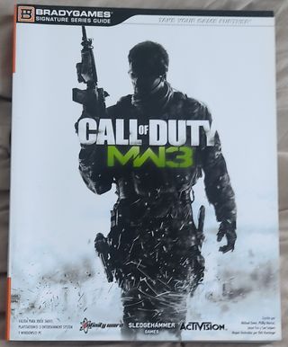 Guía BradyGames Call of Duty MW3