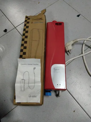 Calentador Agua Eléctrico Mini 3000W