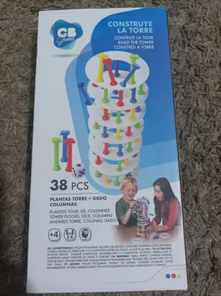 Juego Construye la Torre 38 piezas