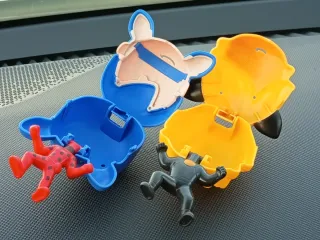 2 Figuras BK Lady Bug y Cat Noir