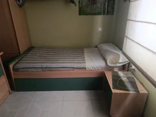 Habitación juvenil madera