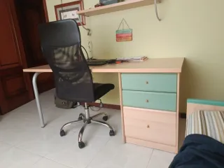 Habitación juvenil madera