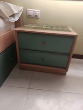 Habitación juvenil madera