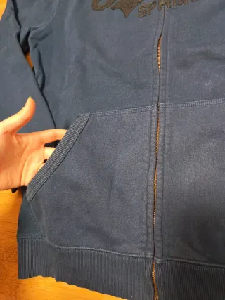 Sudadera con cremallera Talla XL