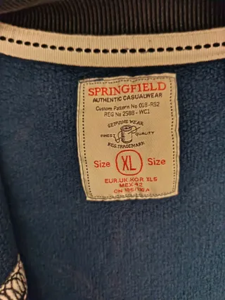 Sudadera con cremallera Talla XL