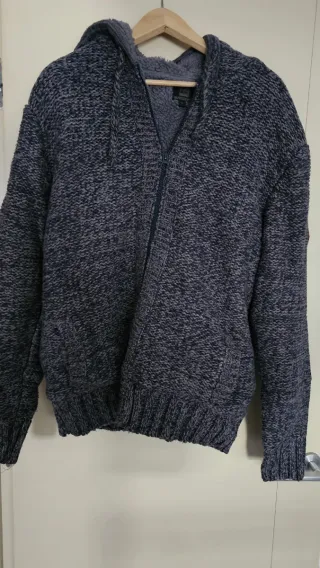 Chaqueta de punto con cremallera