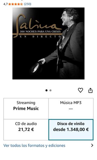 Triple Vinilo Sabina (Descatalogado)