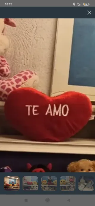 Peluche Corazón Te Amo