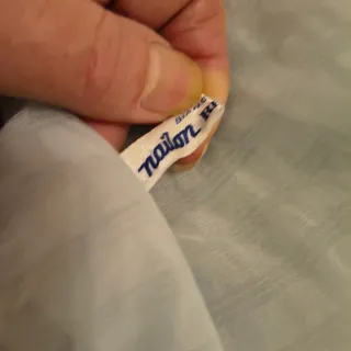 Mantellina vintage pizzo azzurro