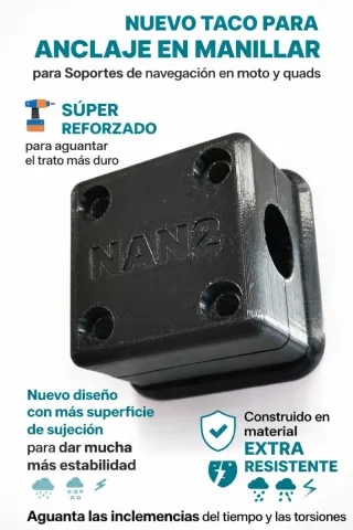 Taco Anclaje Manillar NAN2 Moto/Quad