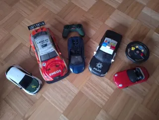 Pack 5 Coches (2 teledirigidos)