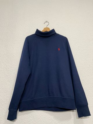 Polo Ralph Lauren Jersey Cuello Alto Azul