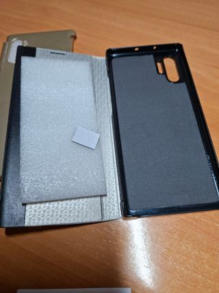 2 Carcasas + 4 Protectores Galaxy Note 10