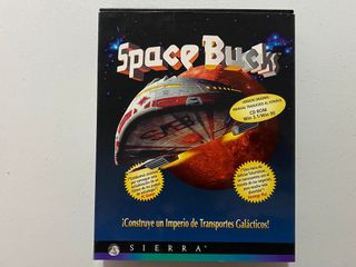Space Bucks PC Big Box Sierra CD ROM