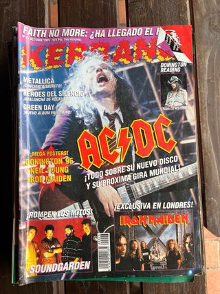 Número revista Kerrang España