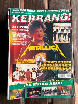 Número revista Kerrang España