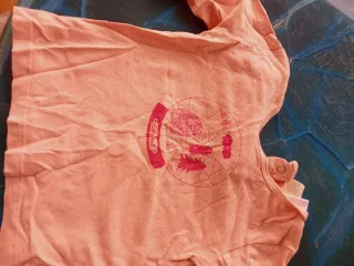 Lote 4 camisetas bebé niña