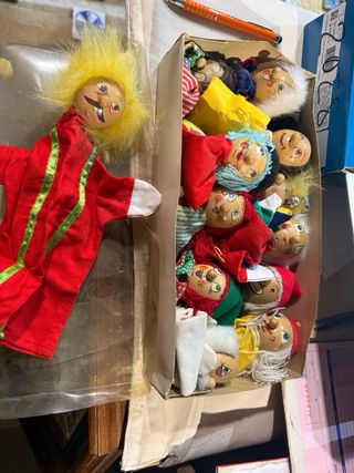 12 Marionetas Vintage Nuevas