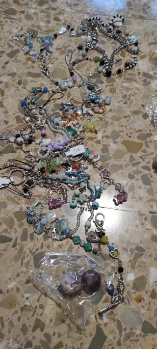 Lote Bolitas y Accesorios para Joyería