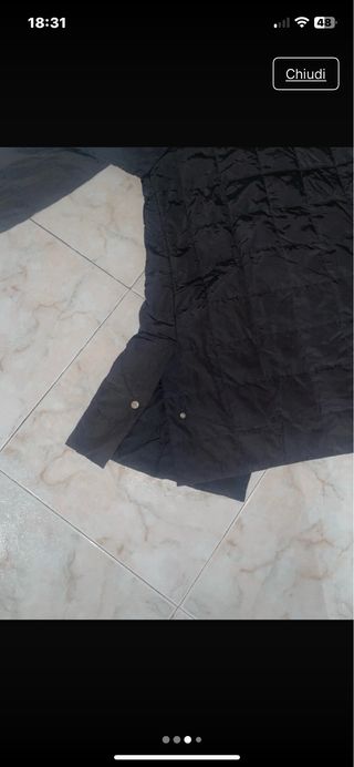 Max Mara Piumino Nero Taglia 48