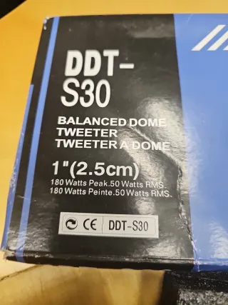 Pareja Tweeters Alpine DDT-S30