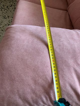 2 Sofás de 2 plazas extensible rosa