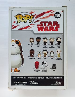 Funko Pop! Porg #198 – Star Wars nuevo en caja