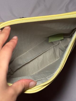 Bolso bandolera amarillo claro