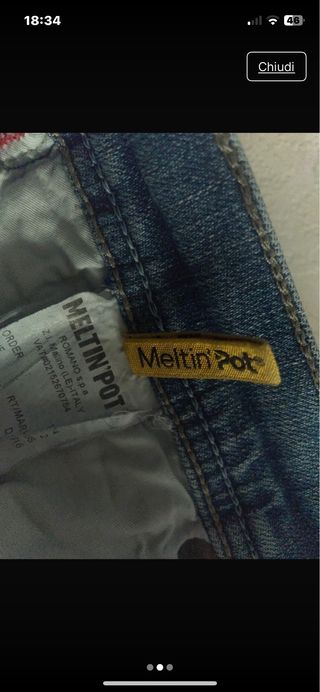 Jeans Meltin Pot Taglia 46