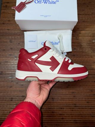 OffWhite Out Of Office OOO ‘Burgundy White’