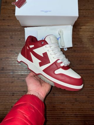 OffWhite Out Of Office OOO ‘Burgundy White’